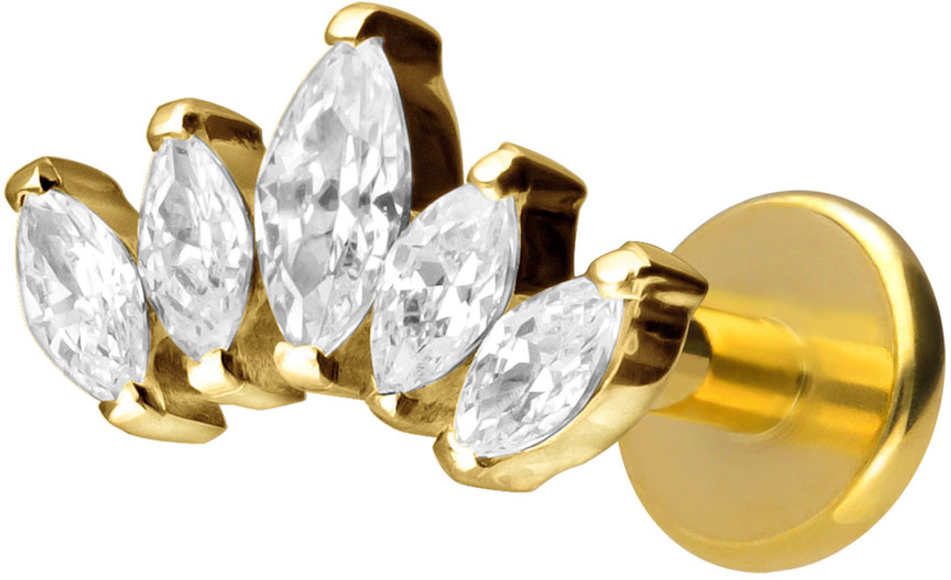 Titanio - Piercings Tipo Tornillo Para Cuerpo Para Mujeres / Joyas P